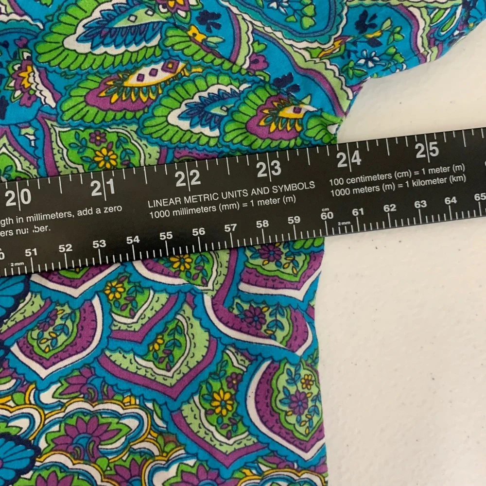 Norm Thompson Escape the Ordinary Colorful Blouse Size 1X - Picture 5 of 10